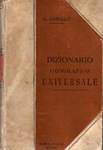 Dizionario geografico universale. Manuale Hoepli. Manuali Hoepli. Quarta edizione del tutto rifatta e molto ampliata