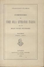 Compendio di storia della letteratura italiana ad uso delle scuole secondarie