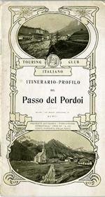 Itinerario-profilo del Passo del Pordoi