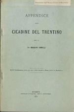 Appendice alle cicadine del Trentino. Pubblicazioni del Museo civico di Rovereto