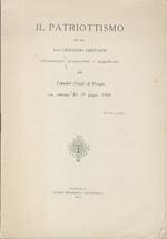 Il patriottismo del sac. Giocondo Griffanti solennemente riconosciuto e magnificato dal Tribunale Penale di Perugia con sentenza del 29 maggio 1918