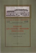 R. Scuola di tirocinio professionale: Feltre: relazione dati statistici-promozioni, premi e licenze dell’anno scolastico 1925-1926. Feltre, 4 novembre 1926