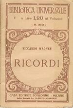 Ricordi. Collezione Biblioteca universale, 350