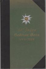 Jahrbuch der Sektion Gera des Deutschen u. Österreichischen Alpenvereins: 1879-1929