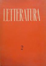 Letteratura: rivista trimestrale di letteratura contemporanea: Anno I - Numero 2 - Aprile 1937 - XV