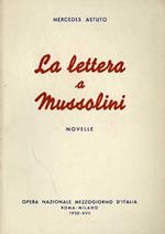 La lettera a Mussolini: Novelle