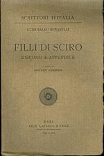 Filli di Sciro: discorsi e Appendice. A cura di Giovanni Gambarin. Scrittori d’Italia 186