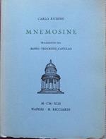 Mnemosine: traduzioni di Saffo, Teocrito, Catullo