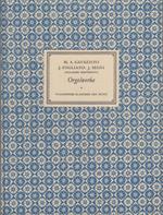 Ricercari, mottetti, canzoni - Ricercari e ricercate. Erster Neudruck herausgegeben von Giacomo Benvenuti. Italienische Klassiker der Musik 1