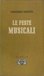 Le feste musicali: scritti d’occasione