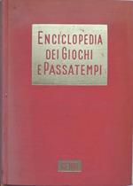 Enciclopedia dei giochi e passatempi. Illustrazioni in nero e a colori di E. Raineri