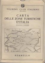 Carta delle zone turistiche d’Italia: Adamello-Presanella. Scala 1:50.000