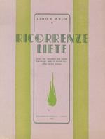 Ricorrenze liete: Utile agli insegnanti per auguri d’occasione, ideali di patria, religione, arte e scuola