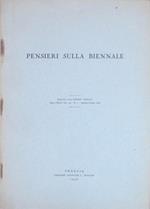 Pensieri sulla Biennale. Estr. originale da: Ateneo Veneto, a. 149, v. 142, n. 1(gen./giu. 1958)