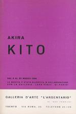 Akira Kito: dal 6 al 20 marzo 1968
