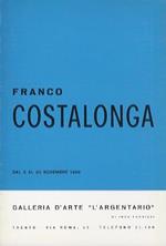 Franco Costalonga: dal 5 al 20 novembre 1969