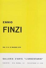 Ennio Finzi: dal 2 al 15 maggio 1970