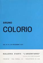 Bruno Colorio: dal 16 al 30 novembre 1972