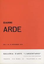 Gianni Arde: dal 1 al 15 novembre 1972