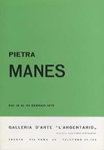 Pietra Manes: dal 18 al 30 gennaio 1972