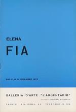 Elena Fia: dal 5 al 19 dicembre 1973