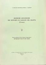 Ricerche geologiche nei dintorni di Bassano del Grappa, Vicenza. Estr. originale da: Memorie del Museo Tridentino di scienze naturali, a. 35-36(1972-73), v. 19, fasc. 3