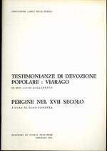 Testimonianze di devozione popolare: Viarago. Quaderni di storia perginese 3