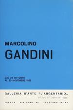 Marcolino Gandini: dal 25 ottobre al 30 novembre 1982