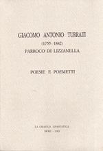 Giacomo Antonio Turrati (1755-1842) parroco di Lizzanella: poesie e poemetti