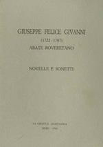 Giuseppe Felice Givanni (1722-1787) abate roveretano: novelle e sonetti