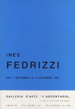 Ines Fedrizzi: dal 7 novembre al 5 dicembre 1983