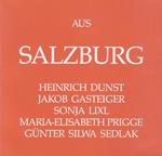 Aus Salzburg: Heinrich Dunst, Jakob Gasteiger, Sonja Lixl, Maria-Elisabeth Prigge, Günther Silwa Sedlak