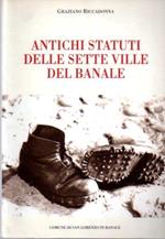 Antichi statuti delle Sette Ville del Banale, 1593-1993. Introduzione di Fabio Giacomoni