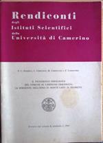 Rendiconti degli Istituti scientifici della Università di Camerino. Quadrimestrale