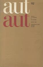 Aut Aut: rivista di filosofia e di cultura