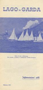 Lago di Garda. Trentino Lago Di Garda. Informazioni utili. Edizione 1955