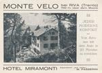 Hotel Miramonti: jeder moderne Konfort: von Arco aus dem Auto in 20 Minuten zu erreichen. Riva Del Garda Arco Monte Velo Alberghi Hotels. Monte Velo bei Riva (Trento): 1100 m. über dem Meere