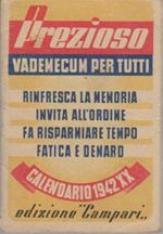 Prezioso Campari: vademecum per tutti: 1942. Campari Milano