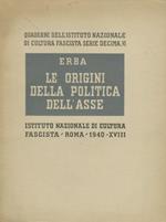 Le origini della politica dell’Asse