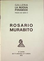 Rosario Murabito a Lucca dal 15 settembre al 5 ottobre 1972