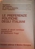 Le preferenze politiche degli italiani: analisi di alcuni sondaggi pre-elettorali