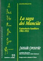 La saga dei Manciàt: epistolario familiare, 1902-1922