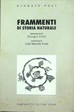 Frammenti di storia naturale