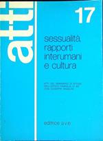 Sessualità, rapporti interumani e cultura: atti del seminario di studio dell’ufficio famiglia di AC con Giuseppe Angelini