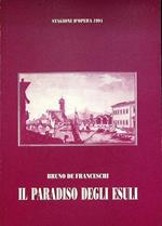 Il paradiso degli esuli: melodramma in due atti: tratto dal romanzo di Athos Bigongiali: Una città proletaria