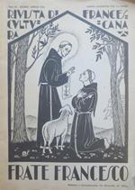 Frate Francesco: rivista trimestrale di cultura francescana: A. VII N. 2 Marzo-aprile 1934