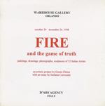 Fire and the game of truth: paintings, drawings, photographs, sculptures of 32 Italian Artists