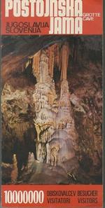 Postojnska jama, Grotte cave, jugoslavia, Slovenia. [Lingue:Sloveno. italiano. francese. tedesco. inglese. russo]