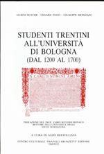 Studenti trentini all’università di Bologna (dal 1200 al 1700). A cura di Aldo Bertoluzza