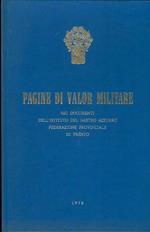 Pagine di valor militare nei documenti dell’Istituto del Nastro Azzurro, Federazione provinciale di Trento